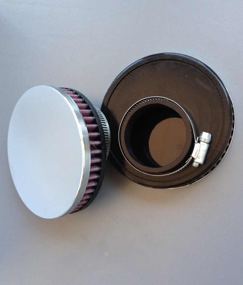 Pancake Air Filter OFFSET 58mm Hole – IronHorse Restorations